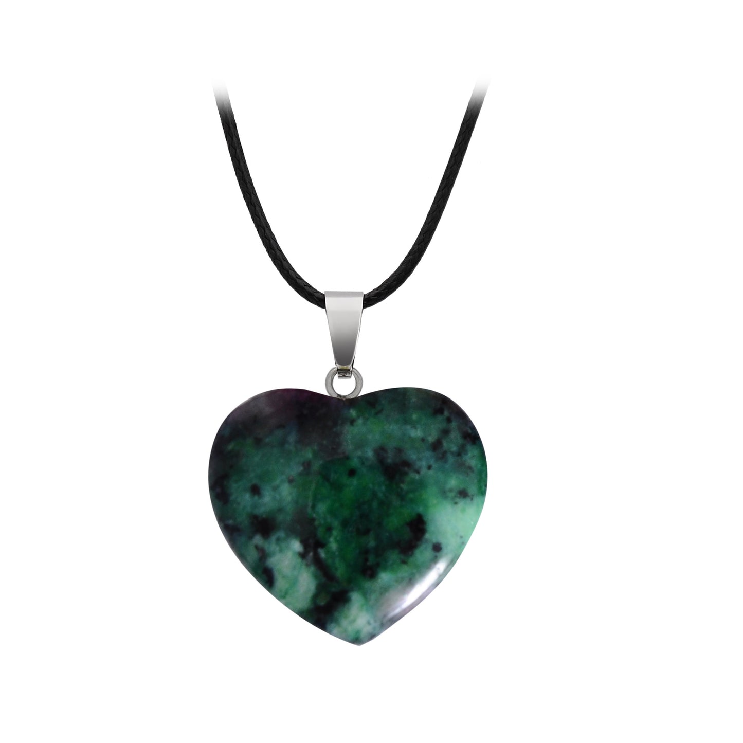 Heart Shaped Crystal Necklace