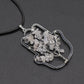 Hamsa Hand  Crushed Stone Tree of Life  Necklace