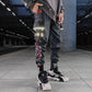 Overalls men's cropped casual pants