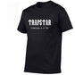 TRAPSTAR Letter Printed T-shirt Summer Men's Cotton Casual Short Sleeve Streetwear Plus Size Men's And Women's T-shirt