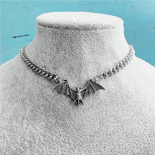 Bat Choker Necklace