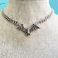 Bat Choker Necklace