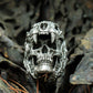 Retro Double Skull Ring