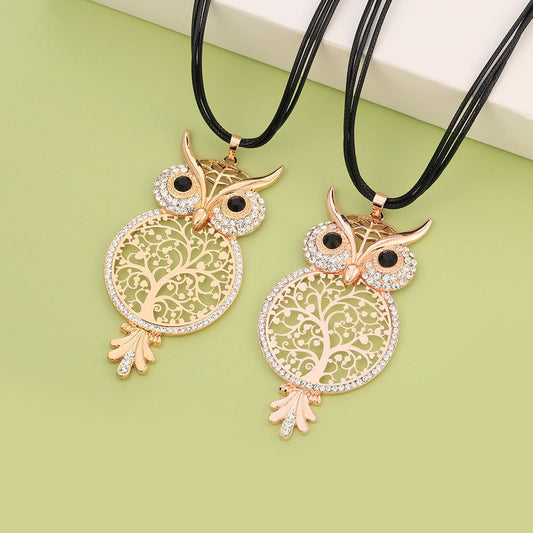 Tree of Life Owl Necklace