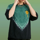 Tie-dye Smiley English Male T-shirt