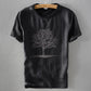 Embroidered short sleeve in a tree