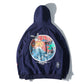 Xianhe embroidered hooded thin sweater