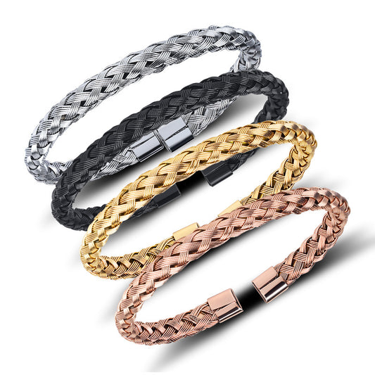 Titanium steel Woven Bracelet