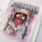 Hip-hop cartoon character loose short sleeve T-shirt