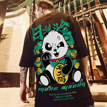 Greedy Panda Loose Fit T-shirt