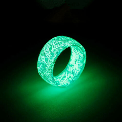 Glow in the Dark Crackle Ring