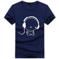 Summer new style, short sleeved T-shirt, men's loose casual fat man, big size young short sleeved T-shirt.