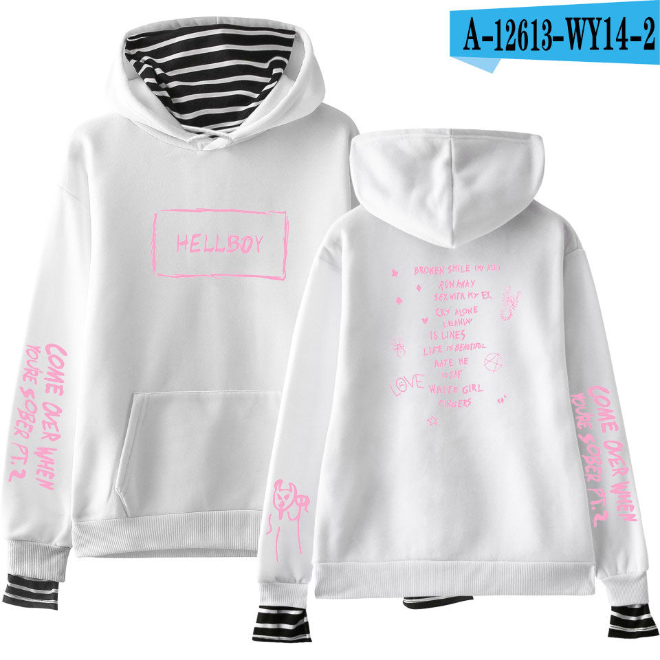 Fake two-piece sweater