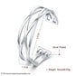 Flower Line Twisted Rope Bracelet