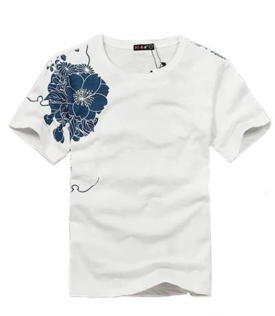 Embroidered squid short sleeve