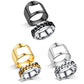Bottle Opener Chain Style Ring