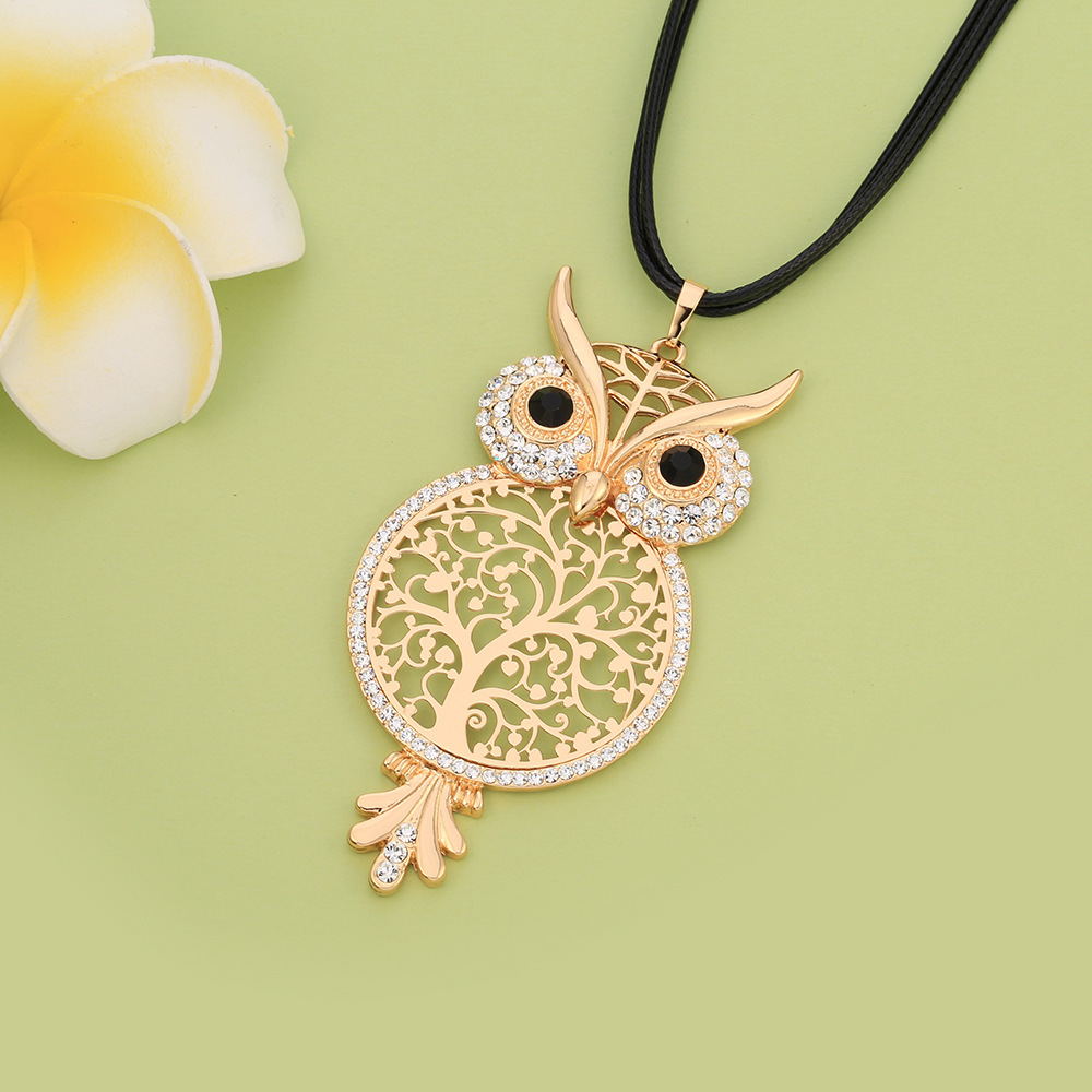 Tree of Life Owl Necklace