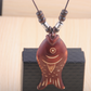 Wooden Fish Necklace
