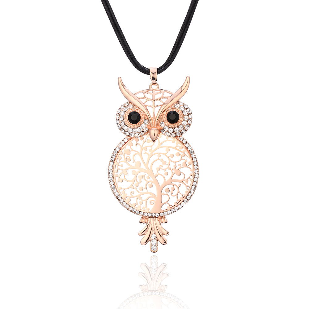 Tree of Life Owl Necklace