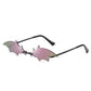 Cool bat-shaped sunglasses