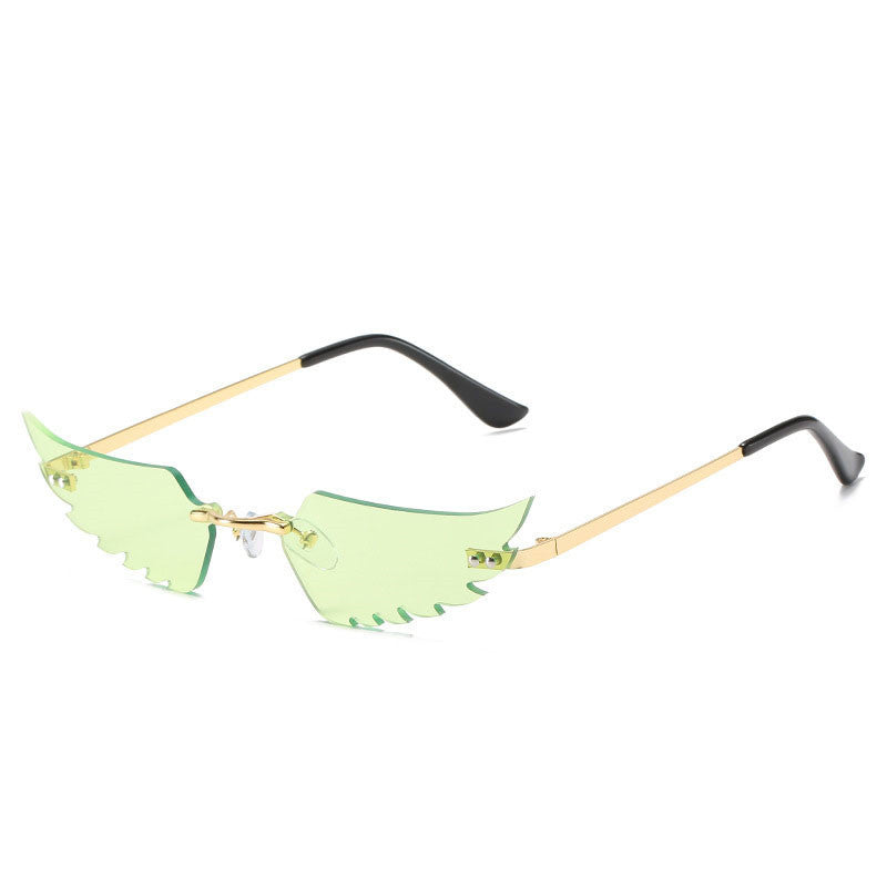 Cool bat-shaped sunglasses
