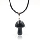 Natural Crystal Mini Mushroom Necklace