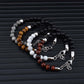 Tiger Stone Bead Bracelet