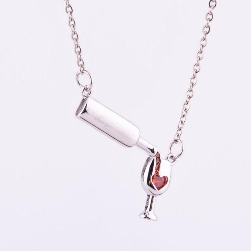 Pour Dat Wine Up! Necklace