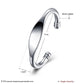 Flower Line Twisted Rope Bracelet