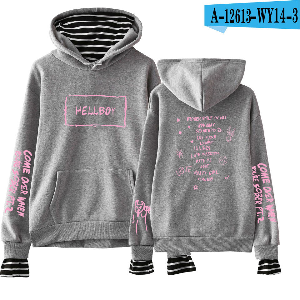 Fake two-piece sweater