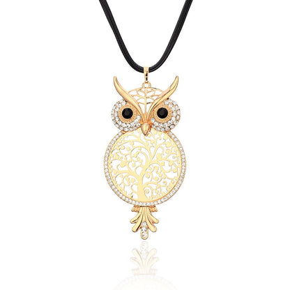 Tree of Life Owl Necklace