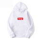 SAVAGE Couple Style Fashion Personality Printed Men's Sweatshirt with Fleece Hooded Hood