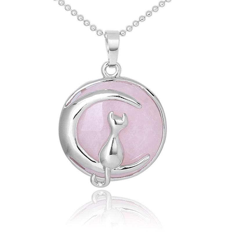 Moon Cat Necklace