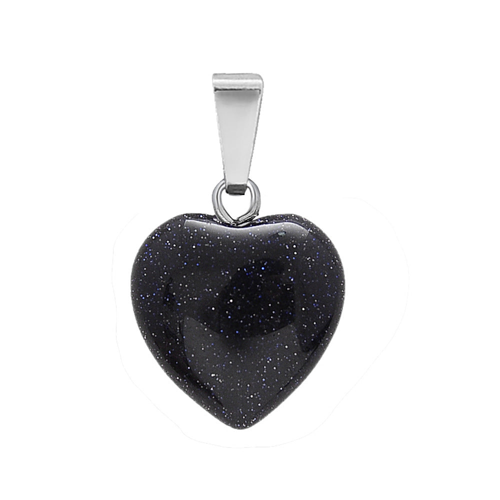 Heart Shaped Crystal Necklace