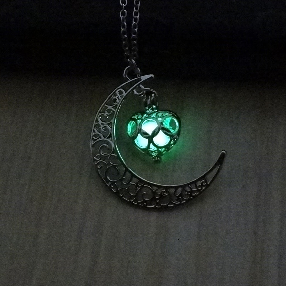 Glowing Moon Necklace