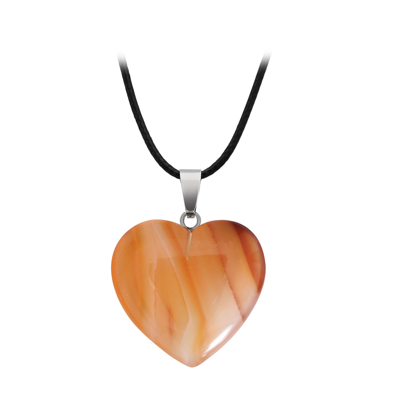 Heart Shaped Crystal Necklace