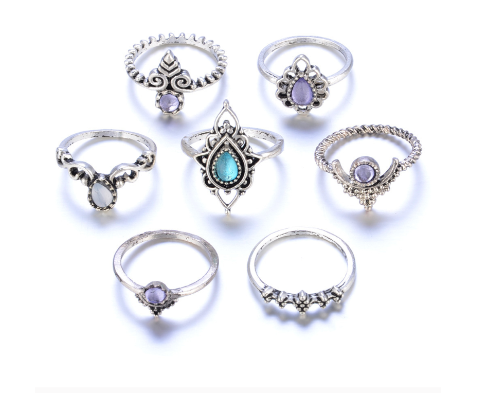 Vintage Knuckle Rings Set