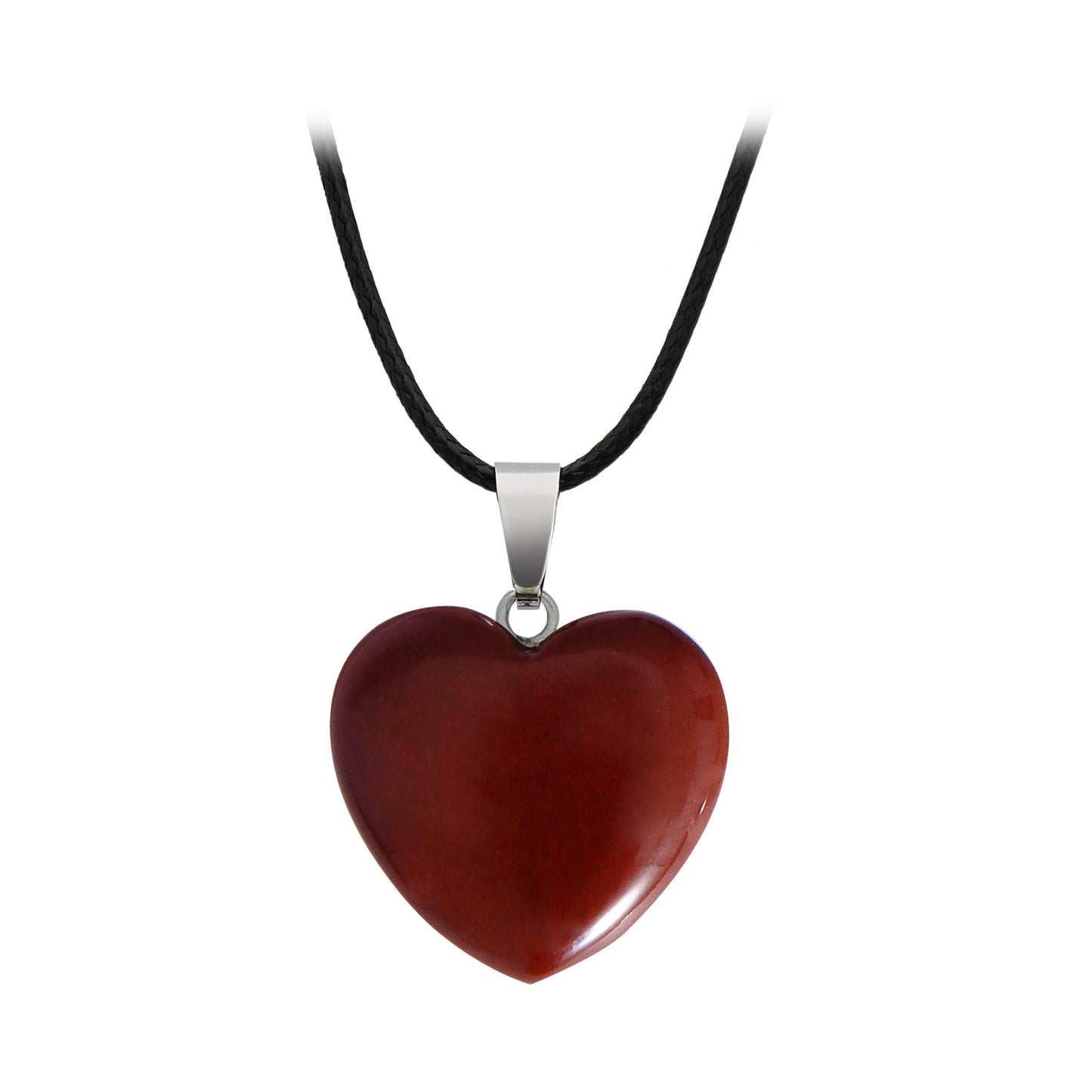 Heart Shaped Crystal Necklace
