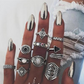 Vintage Knuckle Rings Set