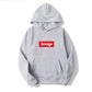 SAVAGE Couple Style Fashion Personality Printed Men's Sweatshirt with Fleece Hooded Hood