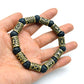 Volcanic Lava Stone Viking Rune Bracelet