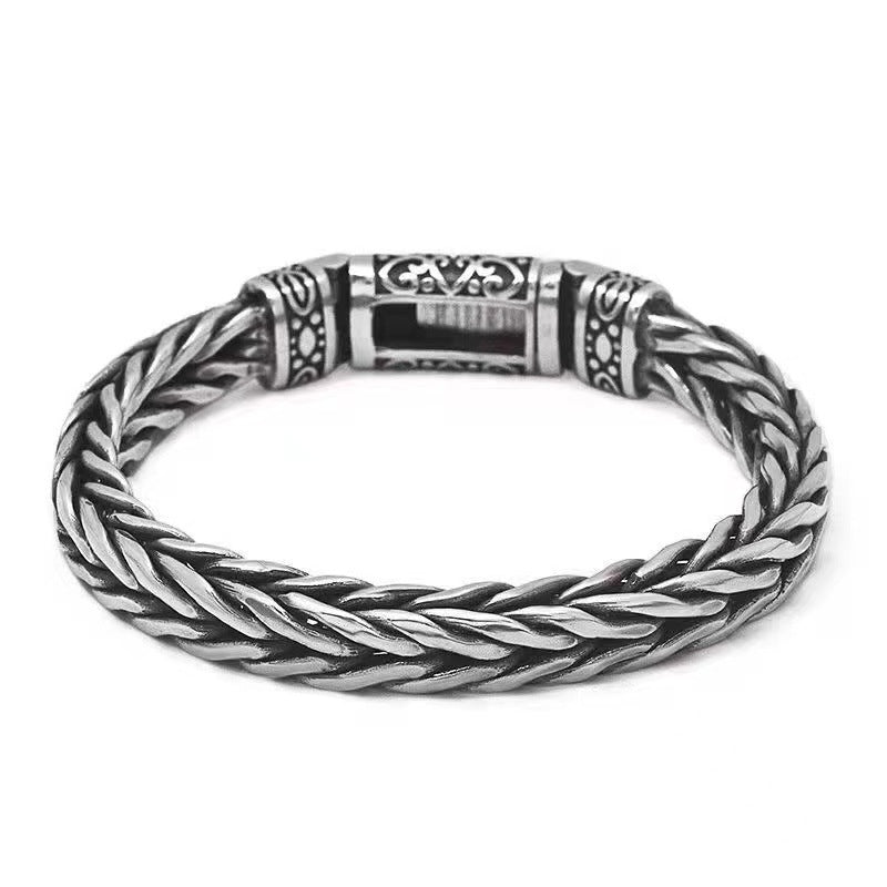 Vintage Pure Hand Bracelet