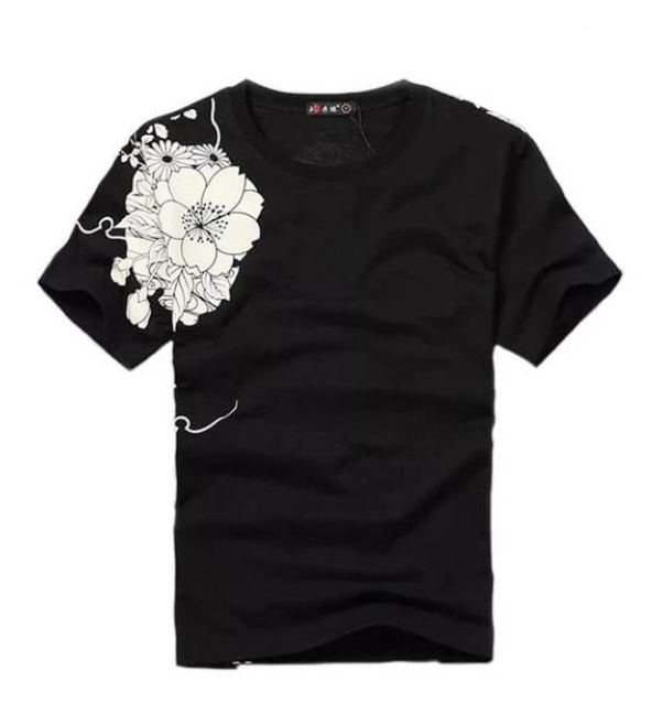 Embroidered squid short sleeve