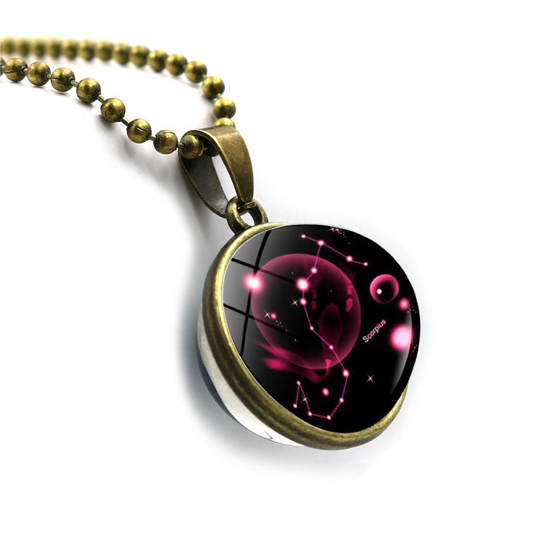 Twelve Constellation Necklace