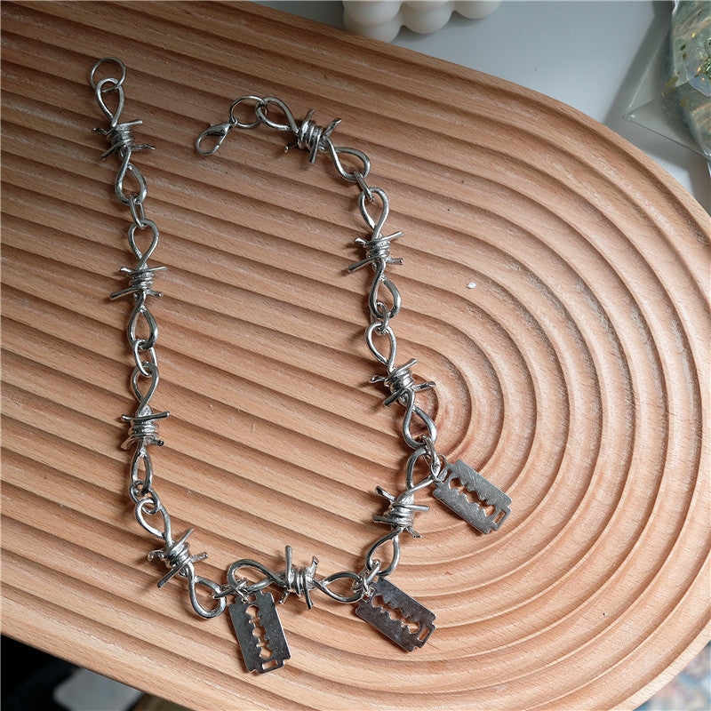 Thorn RazorBlade Necklace