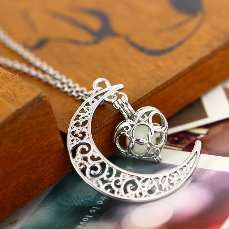 Glowing Moon Necklace