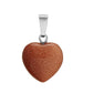 Heart Shaped Crystal Necklace