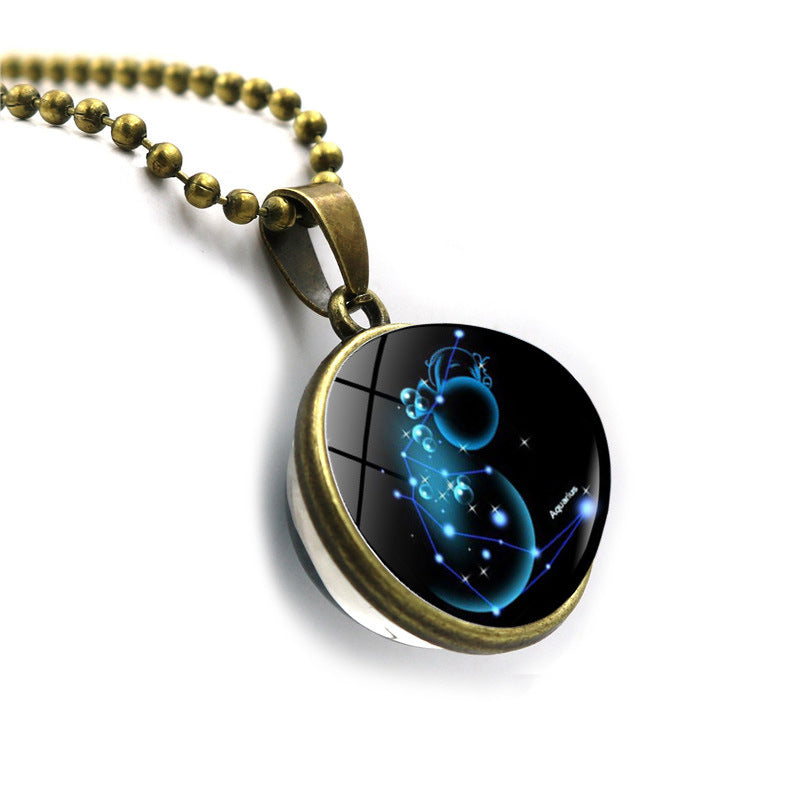 Twelve Constellation Necklace