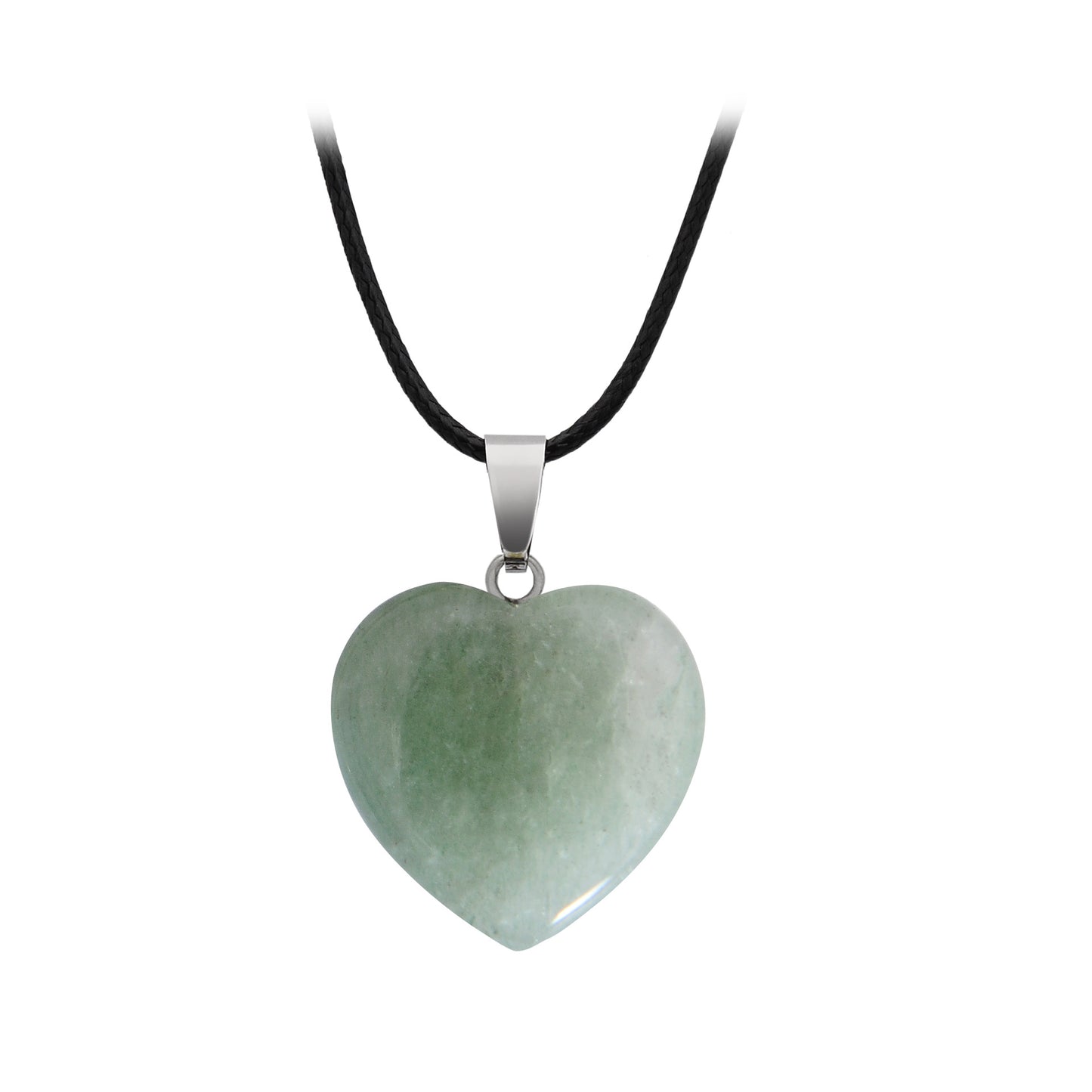 Heart Shaped Crystal Necklace