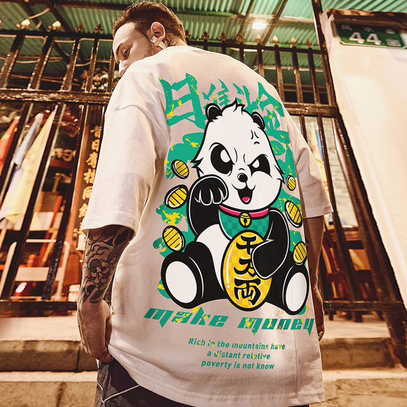 Greedy Panda Loose Fit T-shirt